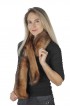 Polecat fur scarf - fur on both sides